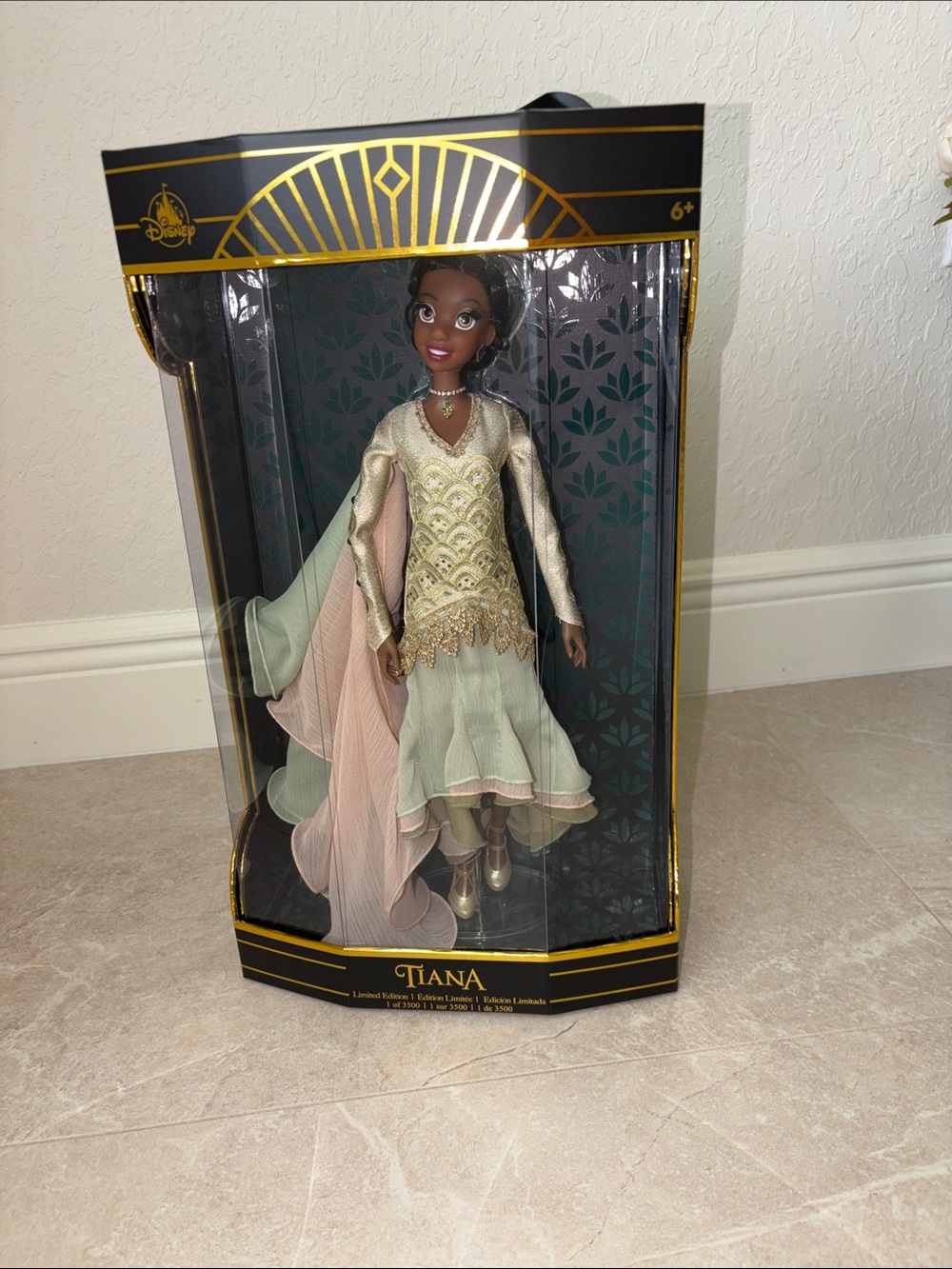 Disney Tiana Doll in Collectors Box